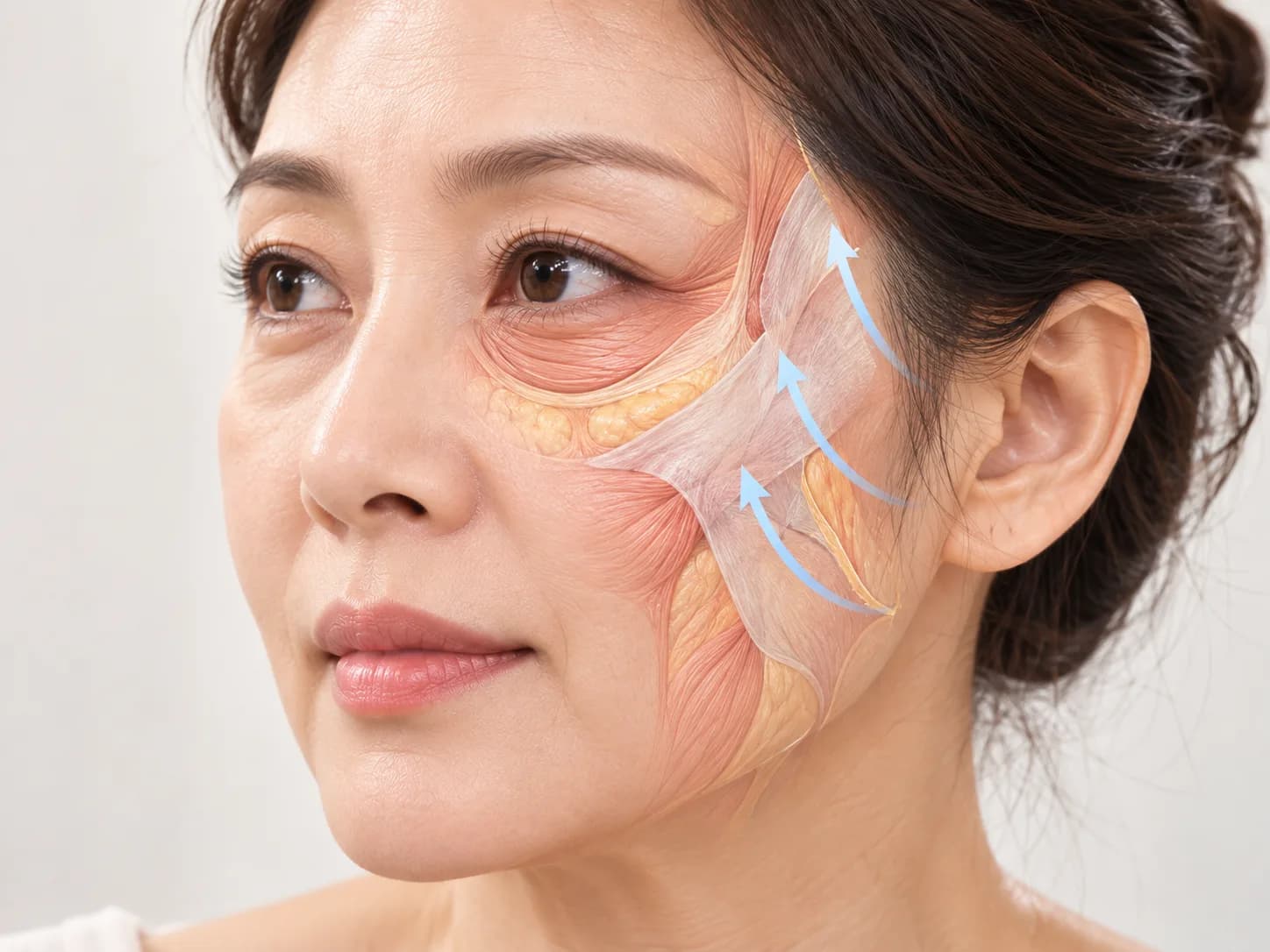 하안검 재수술 딥플레인 안면거상 안륜근 리프팅