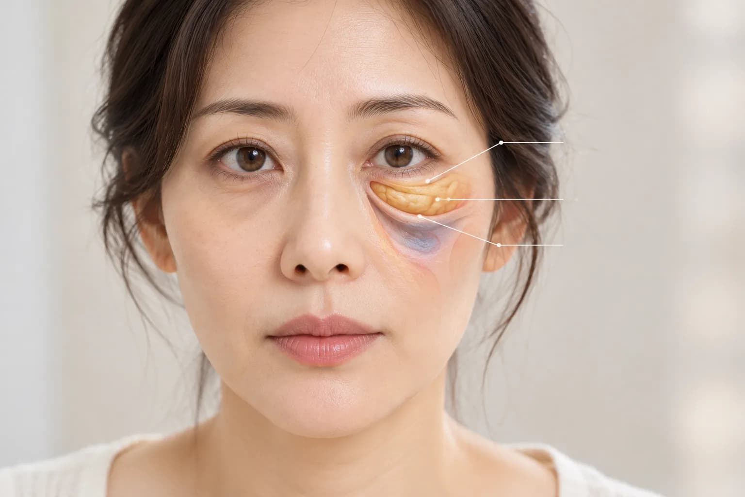 압구정 눈밑지방재배치