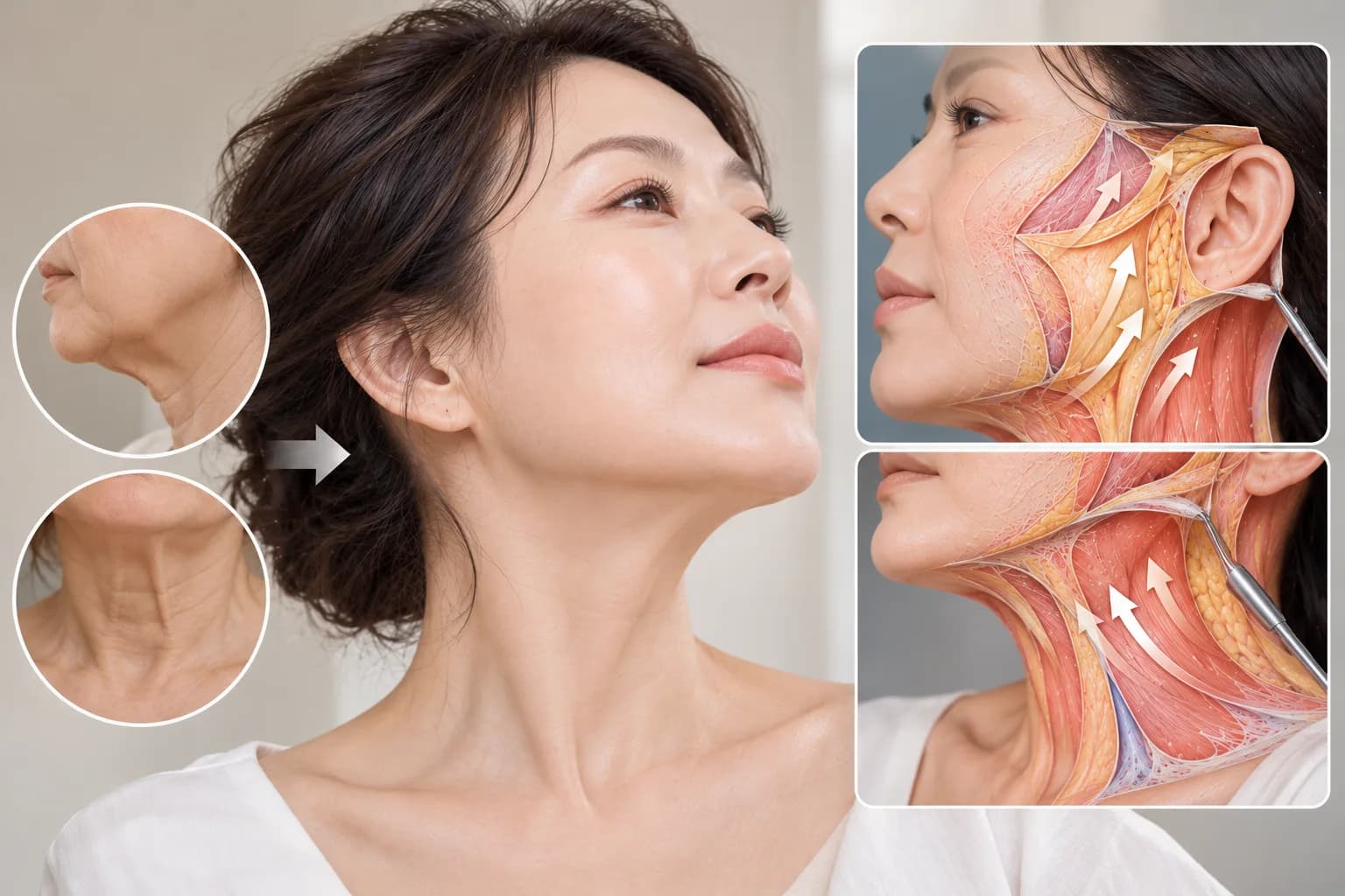 안면거상-목거상